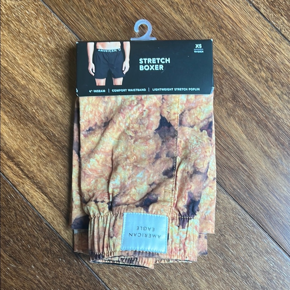 NWT American Eagle Outfitters Stretch Boxer in Brown